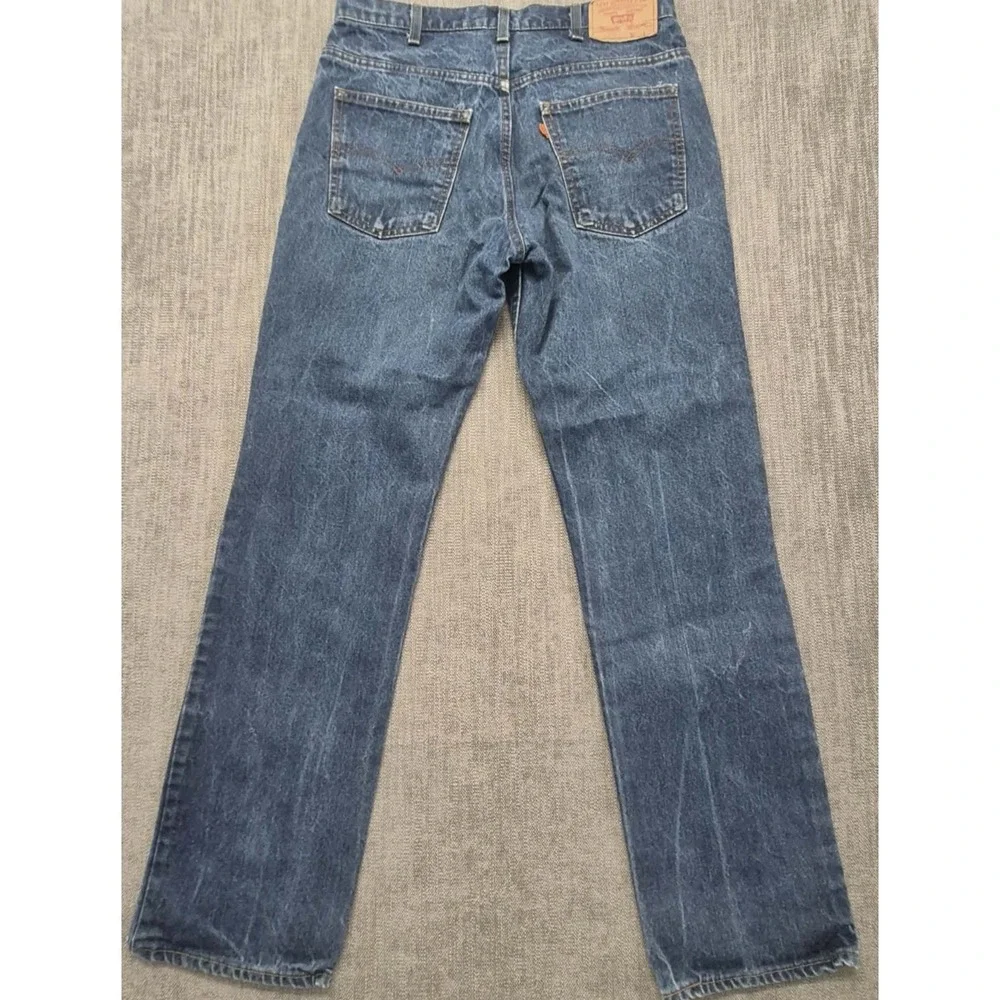 Vintage Levi's 517-0217 Orange Tab Jeans men's 34x32 USA Made1982 Straight Leg